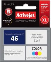 Rašalinio spausdintuvo kasetė ActiveJet Cartridge AH-46CR For HP 21ml MultiColor