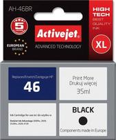 hp spausdintuvas rasalinis - Rašalinio spausdintuvo kasetė ActiveJet Cartridge AH-46BR For HP 35ml Black - 1 nuotrauka