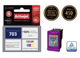 hp spausdintuvas rasalinis - Rašalinio spausdintuvo kasetė ActiveJet AH-C88 Cartridge 14ml Cyan Magenta Yellow - 2 nuotrauka