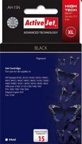 hp spausdintuvas rasalinis - Rašalinio spausdintuvo kasetė ActiveJet Cartridge AH-15N For HP 44ml Black - 2 nuotrauka