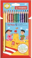 Stabilo Trio Thick Pencils 12pcs