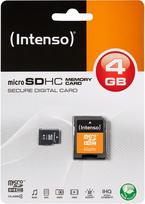 microsdhc - Intenso 4GB microSD Class 4 3403450 - 2 nuotrauka