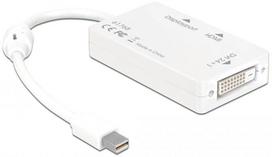 adapteris dvi to hdmi - Delock Adapter Mini Displayport M To Displayport / DVI / HDMI F 61768 - 2 nuotrauka