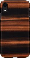 Man&Wood Ebony Back Case For Apple iPhone XR Black