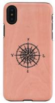 Man&Wood Compass Back Case For Apple iPhone X/XS
