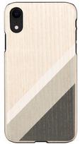 Man&Wood Back Case For Apple iPhone XR Gray Suit