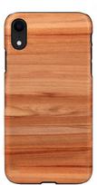 Man&Wood Cappuccino Back Case For Apple iPhone XR Brown