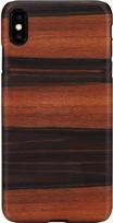 Man&Wood Ebony Back Case For Apple iPhone XS Max Black