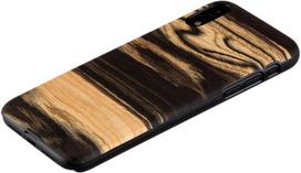 iphone xr deklas - Man&Wood White Ebony Back Case For Apple iPhone XR Black - 2 nuotrauka