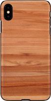 Man&Wood Cappuccino Back Case For Apple iPhone X/XS Black