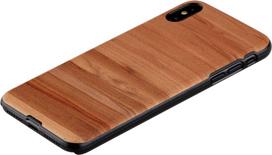 iphone xs deklas - Man&Wood Cappuccino Back Case For Apple iPhone X/XS Black - 2 nuotrauka