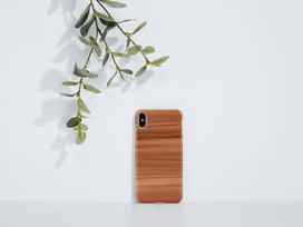 iphone xs max deklas - Man&Wood Cappuccino Back Case For Apple iPhone XS Max White - 3 nuotrauka