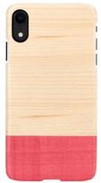 Man&Wood Miss Match Back Case For Apple iPhone XR White