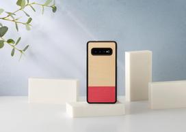 samsung galaxy s10 - Man&Wood Miss Match Back Case For Samsung Galaxy S10 Black - 3 nuotrauka
