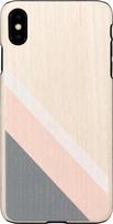 Man&Wood Back Case For Apple iPhone XS Max Pink Suit