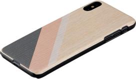 iphone xs max deklas - Man&Wood Back Case For Apple iPhone XS Max Pink Suit - 2 nuotrauka