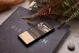 samsung note 9 - Man&Wood White Ebony Back Case For Samsung Galaxy Note 9 Black - 5 nuotrauka