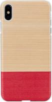 iphone xs max deklas - Man&Wood Miss Match Back Case For Apple iPhone XS Max White - 1 nuotrauka