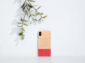 iphone xs max deklas - Man&Wood Miss Match Back Case For Apple iPhone XS Max White - 3 nuotrauka