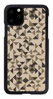 Man&Wood Mono Triangle Back Case For Apple iPhone 11 Pro Max Black