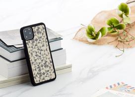 pro monosyte - Man&Wood Mono Triangle Back Case For Apple iPhone 11 Pro Max Black - 4 nuotrauka