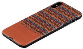 iphone xs max deklas - Man&Wood Browny Check Back Case For Apple iPhone XS Max Black/Brown - 2 nuotrauka