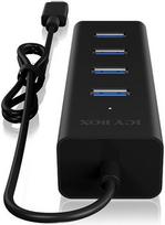 usb c ilgintuvas - ICY BOX IB-HUB1409-C3 4-Port USB 3.0 HUB - 3 nuotrauka