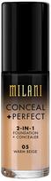 Milani Conceal + Perfect 2in1 Foundation + Concealer 30ml 05