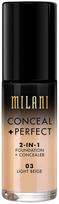 Milani Conceal + Perfect 2in1 Foundation + Concealer 30ml 03