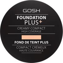 makiazio - Gosh Foundation Plus + Creamy Compact High Coverage 10g 008 - 3 nuotrauka