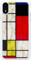 iKins Mondrian Back Case For Apple iPhone XR White