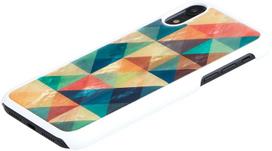 senukai iphone - iKins Mosaic Back Case For Apple iPhone XR White - 2 nuotrauka
