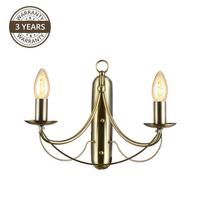 Sieninis šviestuvas Domoletti Mariana MB122-2, 2 x 60 W, E14