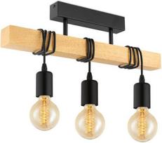 Eglo Townshend 32915 Ceiling Lamp 3x60W E27 Brown/Black