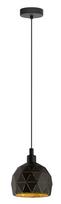 Eglo Roccaforte Ceiling Lamp 40W E14 Black/Gold