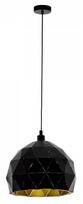 Eglo Roccaforte 97841 Ceiling Lamp 60W E27 Black/Gold