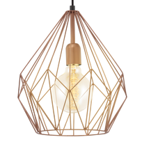pakabiname sviestuvai sietynai - Pakabinamas šviestuvas Eglo Carlton 49258, 1 x 60 W, E27 - 2 nuotrauka