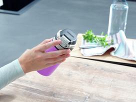 ml 350 gertuve - Leifheit Flip Insulated Mug 350ml Purple - 9 nuotrauka