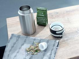 ml 350 gertuve - Leifheit Flip Insulated Mug 350ml Silver - 7 nuotrauka