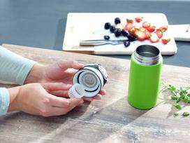 ml 350 gertuve - Leifheit Flip Insulated Mug 350ml Green - 2 nuotrauka