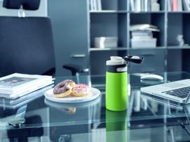 ml 350 gertuve - Leifheit Flip Insulated Mug 350ml Green - 10 nuotrauka