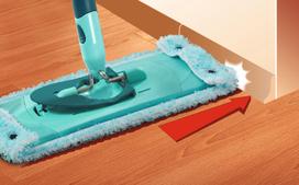 leifheit sluoste - Šepečio šluostė Leifheit Twist MicroDou, 33 cm - 2 nuotrauka