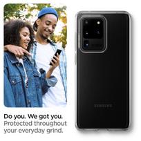 samsung galaxy s20 ultra deklas - Spigen Liquid Crystal Back Case For Samsung Galaxy S20 Ultra Transparent - 12 nuotrauka