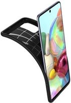 samsung galaxy a51 deklas - Spigen Liquid Air Back Case For Samsung Galaxy A51 Matte Black - 4 nuotrauka