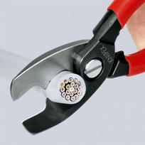 kabelio zirkles - Kabelio žirklės KNIPEX 9511, 200mm - 4 nuotrauka