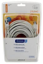 5e rj 45 - Vivanco Cat 5e Network Cable White 15m - 2 nuotrauka