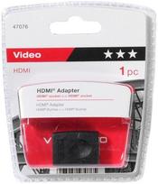hdmi hdmi female - Vivanco Adapter HDMI to HDMI Black 47076 - 2 nuotrauka