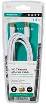 radio antena - Vivanco HQ TV/Radio Antenna Cable White 1.5m 48119 - 2 nuotrauka
