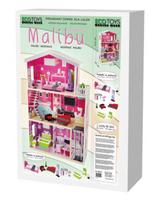 leliu namelis su baldais - Lėlės namas EcoToys  Malibu 4118 - 9 nuotrauka