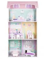 medinis leliu namelis - EcoToys Wooden Doll House Residence Of Jagodowa - 2 nuotrauka